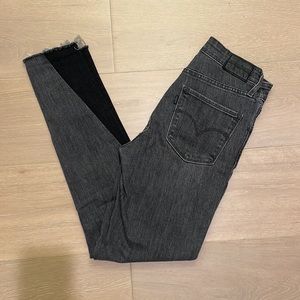 Levi’s premium high rise, skinny jeans